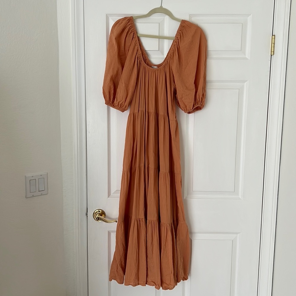 Billabong endless shore maxi dress in Sandstone